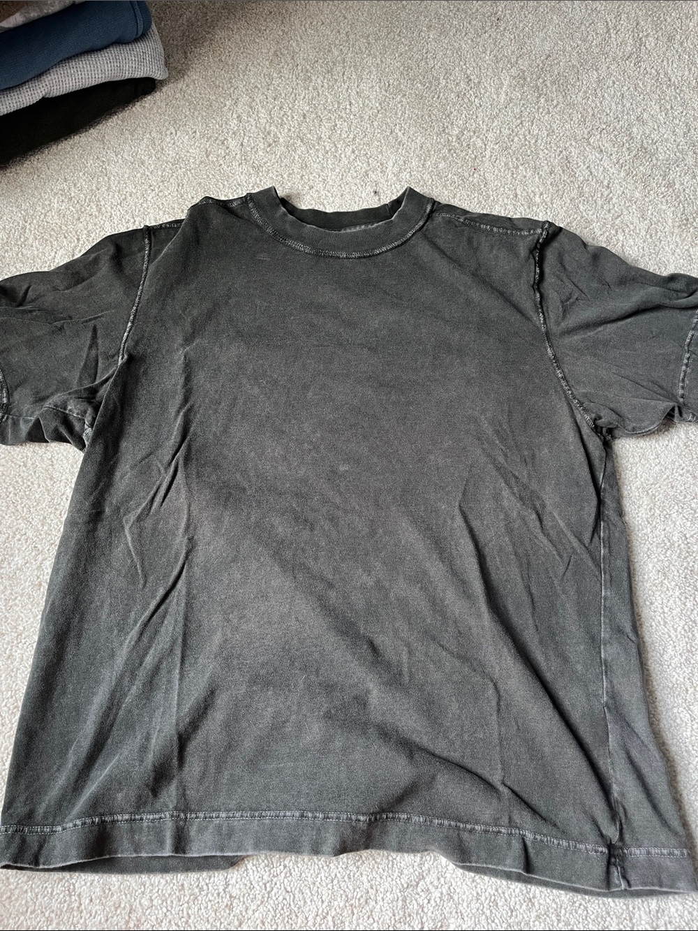 Abercrombie & Fitch Black Short Sleeve Crew Tee